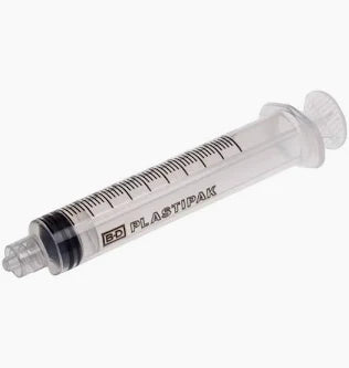 BD Luer Lock 5ml Plastipak Syringe (125)